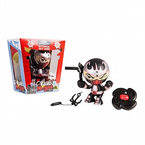 Фигурка ниндзя XL из серии Fart Ninjas, c нунчаками и пультом, 15 см. (Fart Ninjas, 37007)